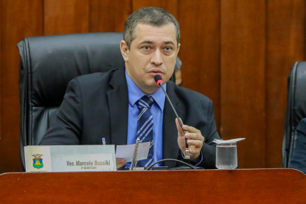 O vereador Marcelo Bussiki, que tambm assina a representao