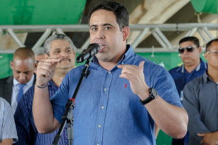 O vice-prefeito Emanuel Pinheiro, que defende extino da SEC 300