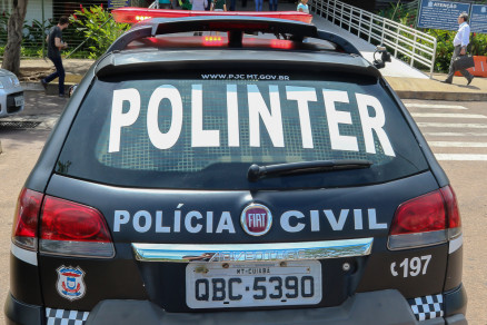 Viatura da Gerncia Estadual de Polinter e Capturas