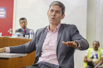 O ex-secretrio de Estado de Segurana Pblica, Rogers Jarbas
