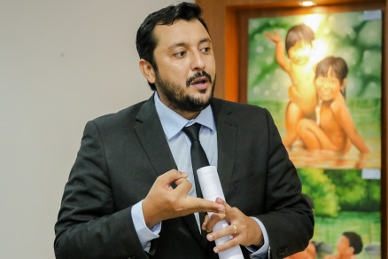 O deputado estadual Allan Kardec, que pediu vistas de projeto que prev criao de fundo