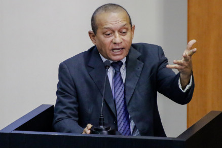 Candidato a prefeito em Nobres, o ex-deputado estadual Jos Domingos Fraga