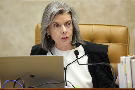A ministra Crmen Lcia, presidente do Tribunal Superior Eleitoral