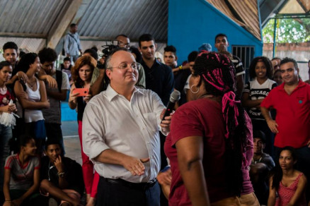 O governador Pedro Taques