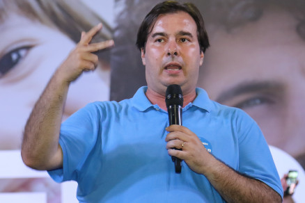 O presidente da Cmara Federal Rodrigo Maia