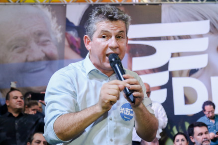 O ex-prefeito Mauro Mendes, que defendeu alian�a com o MDB