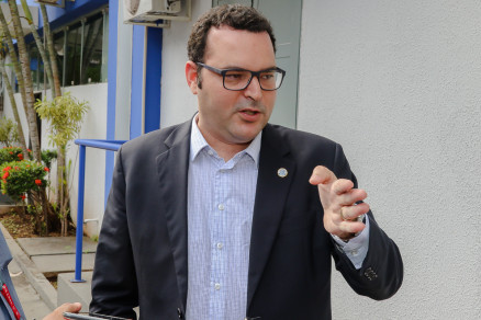 O ex-secret�rio de Estado de Educa��o, e pr�-candidato a deputado federal, Marco Aur�lio Marrafon 