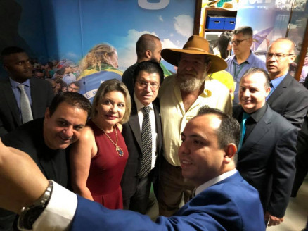 Selma Arruda em Bras&iacute;lia