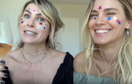 Julia Faria e Carolina Dieckmann