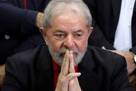 O ex-presidente Luiz Incio Lula da Silva, que foi condenado em segunda instncia