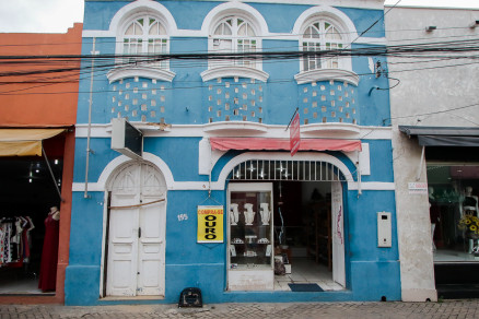 O local onde funcionou o Museu de Pedras Ramis Bucair, que est fechado desde 2011