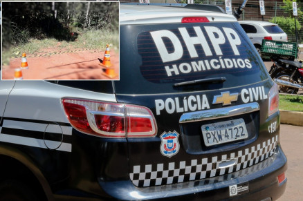 A Polcia Civil da cidade foi acionada por populares sobre o corpo 