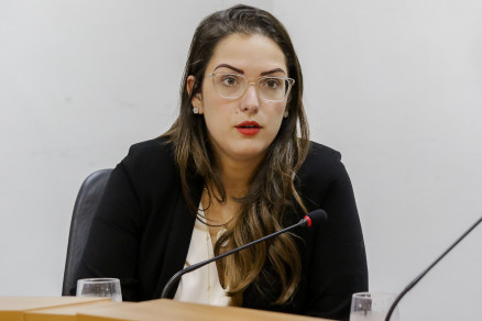 A deputada estadual Janaina Riva, que deve disputar a Primeira Secretaria da Mesa Diretora