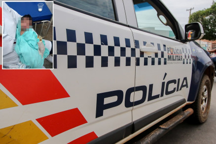 Criana est internada no Hospital de gua Boa e passa bem