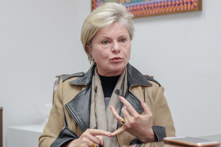 A empresria e primeira-suplente de senador, Margareth Buzetti