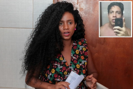 A fotografa Mirian Rosa, que foi alvo de ofensas racistas