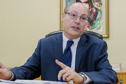 O procurador-geral de Justia, Mauro Curvo: prestao de contas