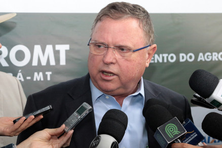 O ministro da Agricultura Blairo Maggi: apoio  nova ministra