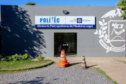 A sede da (Politec) Percia Oficial de Identificao Tcnica