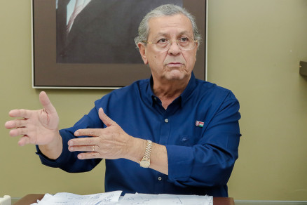 O ex-senador e pr-candidato, Jaime Campos, que foi isento de propaganda extempornea