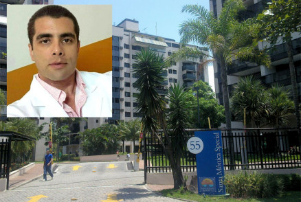 O mdico Denis Furtado (no detalhe): foragido desde o domingo (15)