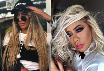 Antes e depois de Rafaella Santos