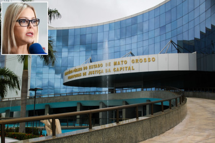 A promotora de Justi�a Audrey Ility (detalhe), do Minist�rio P�blico Estadual