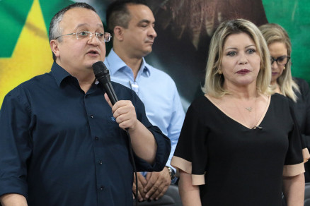 O governador Pedro Taques e a ex-juza Selma Arruda: rompimento em coligao
