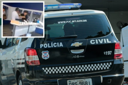 A agresso ocorreu em uma agncia da Caixa Econmica Federal, na Avenida Fernando Correa