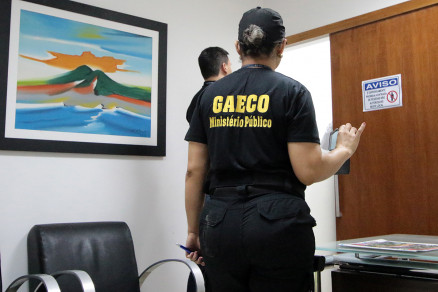 Agentes do Gaeco fizeram buscas na Assembleia Legislativa