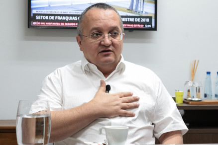 O governador Pedro Taques, que foi acusado por ex-secretrio em delao no STF