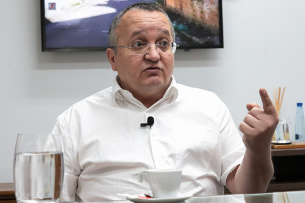 O governador Pedro Taques, que declarou patrimnio de R$ 361 mil