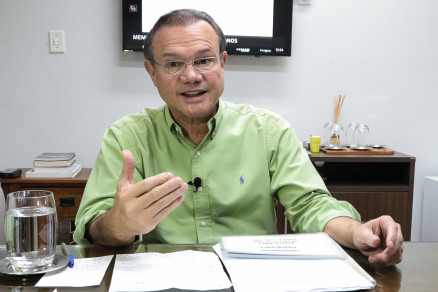 O senador Wellington Fagundes, que declarou R$ 1,4 milho em gastos
