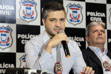 O delegado Adil Pinheiro de Paula, que est a frente das investigaes