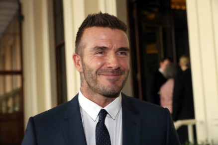 David Beckham em evento no Palcio de Buckingham