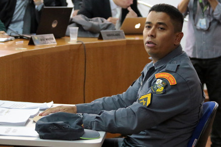 O cabo PM Gerson Correa presta novo depoimento nesta segunda-feira (27)