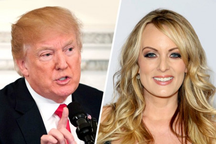 Stormy Daniels e Donald Trump