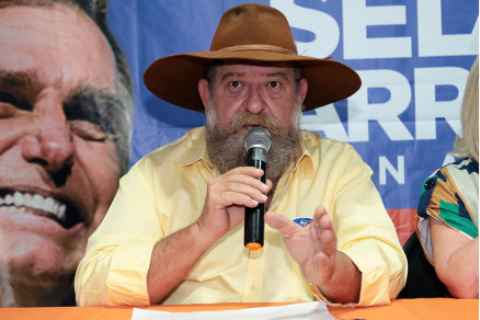 Nelson Barbudo (PSL), deputado federal mais votado nestas eleies