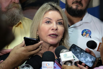 A ju�za aposentada e candidata ao Senado Selma Arruda