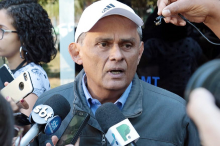 O secret�rio de Estado de Sa�de, Luiz Soares defendeu a Caravana da Transforma��o