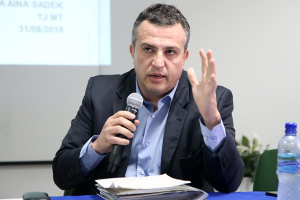 O desembargador Marcos Machado, relator do processo 