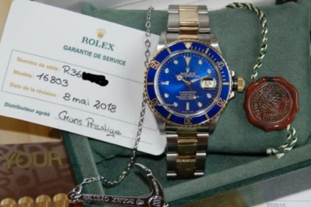 Rel�gio Rolex foi encontrado com condenado por furto