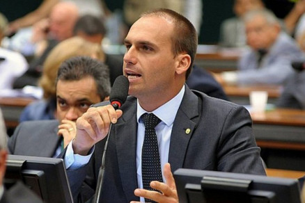 O deputado federal Eduardo Bolsonaro (PL-SP)