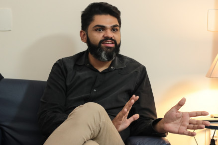 O psiclogo cognitivo comportamental Douglas Amorim: alerta para os riscos da exposio na web