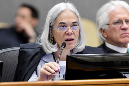 A presidente do STJ, Maria Thereza Moura 