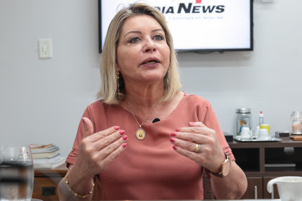 A candidata ao Senado Selma Arruda: alvo de ao