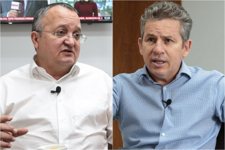Pedro Taques e Mauro Mendes: ex-aliados que se enfrentaram nas urnas