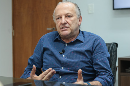 O vice-governador Otaviano Pivetta, que aposta na recuperao das finanas