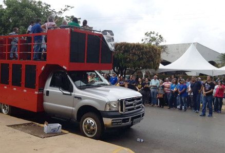 Os servidores exigem o pagamento da parcela da RGA