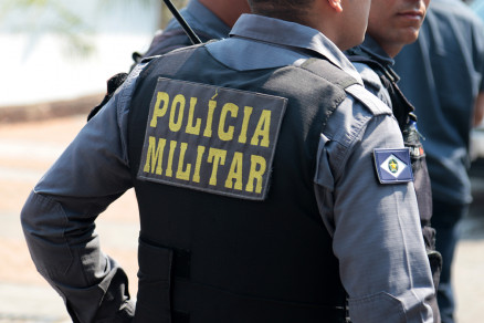 A Polcia Militar foi at a casa do suspeito e o prendeu